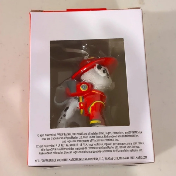Hallmark Christmas Ornament Paw  Patrol Marshall NWT - Picture 5 of 5